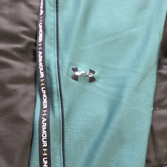 Under Armour Green Compression Leggings Size Xl - Picture 3 of 7